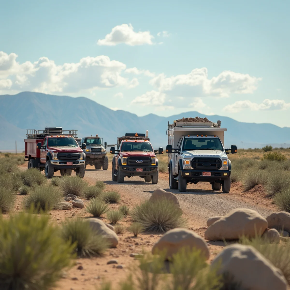High-desert landscaping project in Medicine Bow, WY