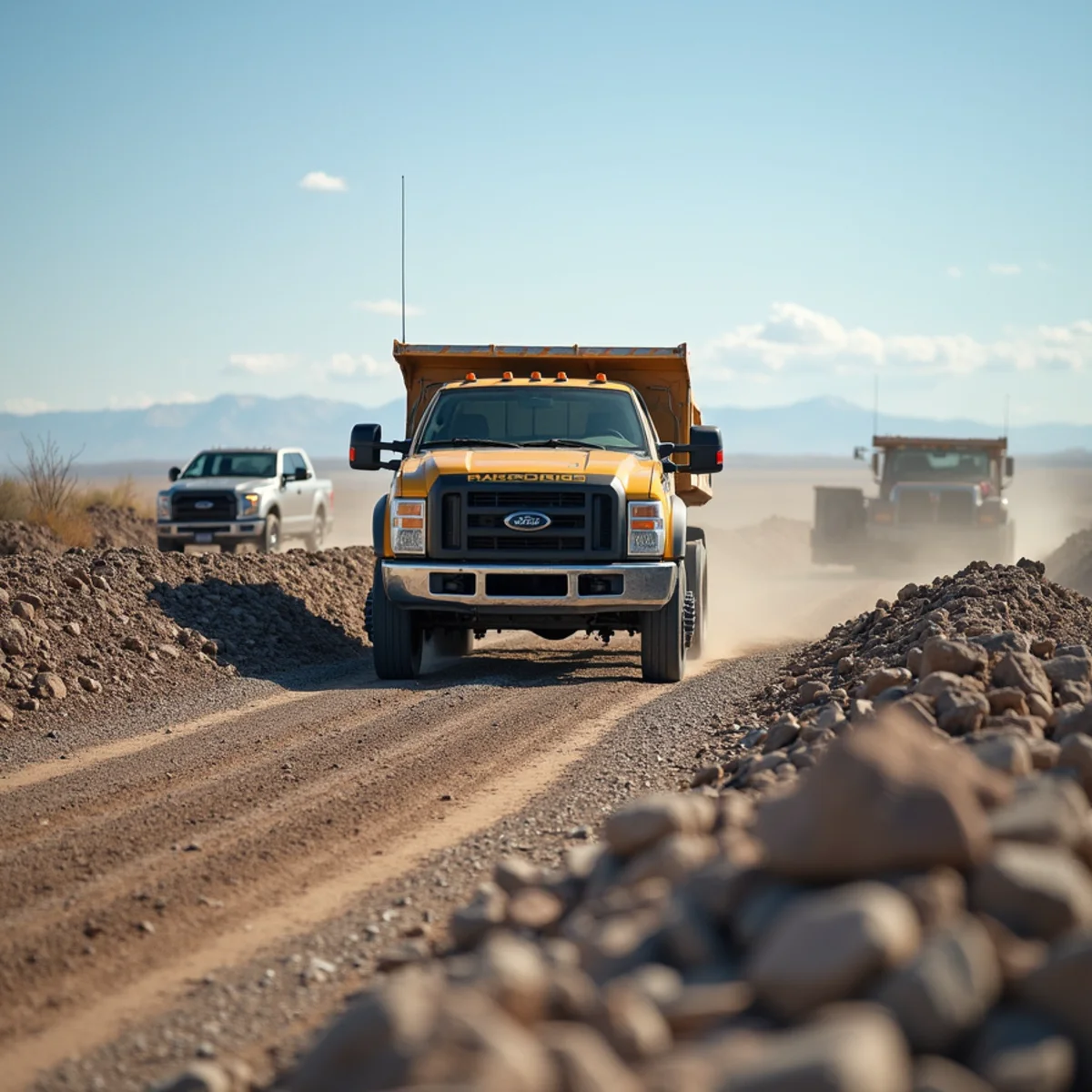High-desert landscaping project in Rawlins, WY